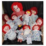 11PC RAGGEDY ANN & ANDY