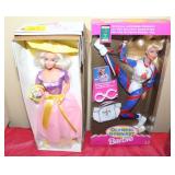 2PC BARBIE SPRING PLOSSOM AND OLYMPIC