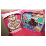 TEACHER AND WINTER BARBIE