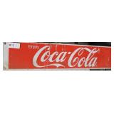 VINTAGE COCA-COLA ADVERTISING SIGN - 47 1/2" VINTAGE COCA-COLA ADVERTISING SIGN - 47 1/2"