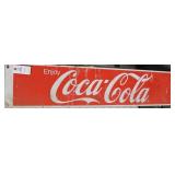 VINTAGE COCA-COLA ADVERTISING SIGN - 47 1/2"