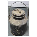 2 GALLON PAINTED MILK PAIL 2 GALLON PAINTED MILK PAIL