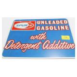 SPUR UNLEADED GASOLINE WITH DETERGENT ADDITIVE