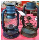 DIETZ NO. 2 D-LITE BARN LANTERN WITH ADDITIONAL DIETZ NO. 2 D-LITE BARN LANTERN WITH ADDITIONAL