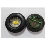 2 ADVERTISING TIRE ASHTRAYS - ALLSTATE AND KELLY 2 ADVERTISING TIRE ASHTRAYS - ALLSTATE AND KELLY