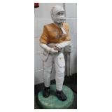 CONCRETE UT VOLUNTEER FOOTBALL PLAYER STATUE #69 CONCRETE UT VOLUNTEER FOOTBALL PLAYER STATUE #69