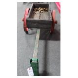 CRAFT MADE GOAT CART WITH IRON WHEELS CRAFT MADE GOAT CART WITH IRON WHEELS