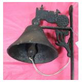 CAST IRON TRACTOR BELL