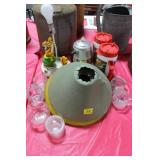 GROUPING: LAMP SHADES, NESTLE GLOBE MUGS, TIGGER GROUPING: LAMP SHADES, NESTLE GLOBE MUGS, TIGGER