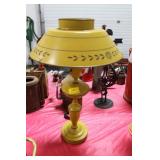 YELLOW METAL TABLE LAMP YELLOW METAL TABLE LAMP