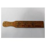 VINTAGE NOVELTY "FANNY PADDLE" - "SPANKING STICK