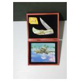 LARGE MOUTH BASS COLLECTOR KNIFE IN DISPLAY BOX LARGE MOUTH BASS COLLECTOR KNIFE IN DISPLAY BOX