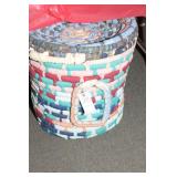RAG RUG BASKET RAG RUG BASKET