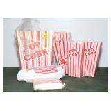 SNACK TIME: POPCORN BOXES, BAGS AND HOT DOG TRAYS