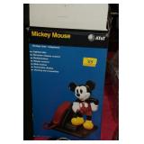 MICKEY MOUSE VINTAGE TOUCH TONE TELEPHONE IN