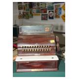 1925 NATIONAL CASH REGISTER WITH MARBLE BLOCK - 1925 NATIONAL CASH REGISTER WITH MARBLE BLOCK -