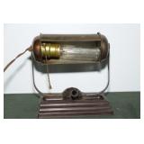 VINTAGE DESK LAMP WITH PEN HOLDER VINTAGE DESK LAMP WITH PEN HOLDER
