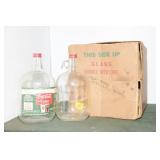 2 - 1 GALLON COCA-COLA JUGS IN ORIGINAL BOX BOX 2 - 1 GALLON COCA-COLA JUGS IN ORIGINAL BOX BOX