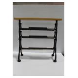 3 TIER CAST AND WOOD GRAVITY PAPER CUTTER 3 TIER CAST AND WOOD GRAVITY PAPER CUTTER