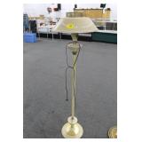 MID CENTURY FLOOR LAMP - METAL WITH MATCHING