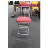 COSCO VINTAGE KITCHEN STEP STOOL COSCO VINTAGE KITCHEN STEP STOOL