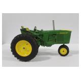 CAST METAL JOHN DEERE CROP ROW TRACTOR EMBOSSED: