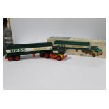 HESS GASOLINE HAULER TRACTOR TRAILER IN ORIGINAL HESS GASOLINE HAULER TRACTOR TRAILER IN ORIGINAL