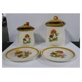 GROUPING: 1977 SEARS "MERRY MUSHROOM" PATTERN GROUPING: 1977 SEARS "MERRY MUSHROOM" PATTERN