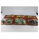 3 OLD TIMER DIE CAST CARS IN ORIGINAL PACKAGE 3 OLD TIMER DIE CAST CARS IN ORIGINAL PACKAGE