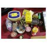 GROUPING: ADVERTISING ITEMS: VICKS, CORN SALVE, GROUPING: ADVERTISING ITEMS: VICKS, CORN SALVE,