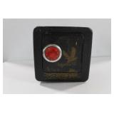 EARLY AMERICAN SAFE COIN BANK WITH COMBINATION EARLY AMERICAN SAFE COIN BANK WITH COMBINATION
