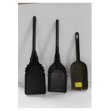 3 COAL SHOVELS/SCOOPS