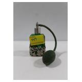 GREEN GLASS PERFUME ATOMIZER GREEN GLASS PERFUME ATOMIZER