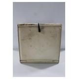KREAMER VINTAGE METAL BREAD BOX KREAMER VINTAGE METAL BREAD BOX