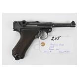 LUGER PISTOL GERMANY - DWM - 1918, 1 MAGAZINE LUGER PISTOL GERMANY - DWM - 1918, 1 MAGAZINE