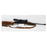 REMINGTON RIFLE ARMSPORT 3-9X40 SCOPE, LEATHER