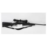 SAVAGE RIFLE LEFT HANDED GUN, BSA 3-9X50 SCOPE