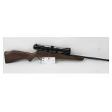 SAVAGE RIFLE LEFT HANDED GUN, BSA 3-9X40 SCOPE, 1