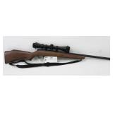 SAVAGE RIFLE LEFT HANDED GUN, BSA 3-9X40 SCOPE, 1