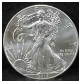 ROLL OF 20 UNC 2012 SILVER EAGLES ROLL OF 20 UNC 2012 SILVER EAGLES