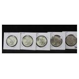 5 - UNC 1922 PEACE DOLLARS 5 - UNC 1922 PEACE DOLLARS