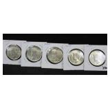 5 - UNC 1922 PEACE DOLLARS 5 - UNC 1922 PEACE DOLLARS