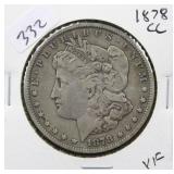 1878-CC MORGAN SILVER DOLLAR 1878-CC MORGAN SILVER DOLLAR