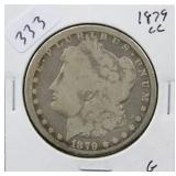 1879-CC MORGAN SILVER DOLLAR