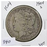 1904-S MORGAN SILVER DOLLAR - KEY DATE 1904-S MORGAN SILVER DOLLAR - KEY DATE