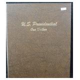 U.S. PRESIDENTIAL $1 COIN BOOK NOT A FULL BOOK - U.S. PRESIDENTIAL $1 COIN BOOK NOT A FULL BOOK -
