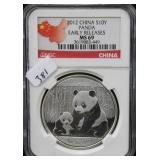 2012 CHINA S10Y PANDA - EARLY RELEASE - NGC 2012 CHINA S10Y PANDA - EARLY RELEASE - NGC