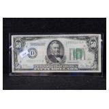 1928 $50 FEDERAL RESERVE NOTE 1928 $50 FEDERAL RESERVE NOTE