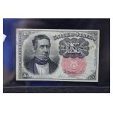 SERIES OF 1874 U.S. FRACTIONAL CURRENCY - 10¢ SERIES OF 1874 U.S. FRACTIONAL CURRENCY - 10¢