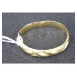 14K YELLOW GOLD BRACELET - SIGNED: E. RINE - 12.8 14K YELLOW GOLD BRACELET - SIGNED: E. RINE - 12.8